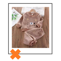 Kinder pyjama katje zand